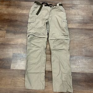 zipup columbia pants